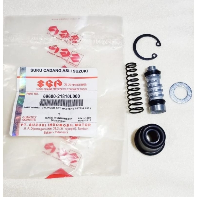 Seal Cylinder Master Rem Kit Suzuki Satria FU 150 Old