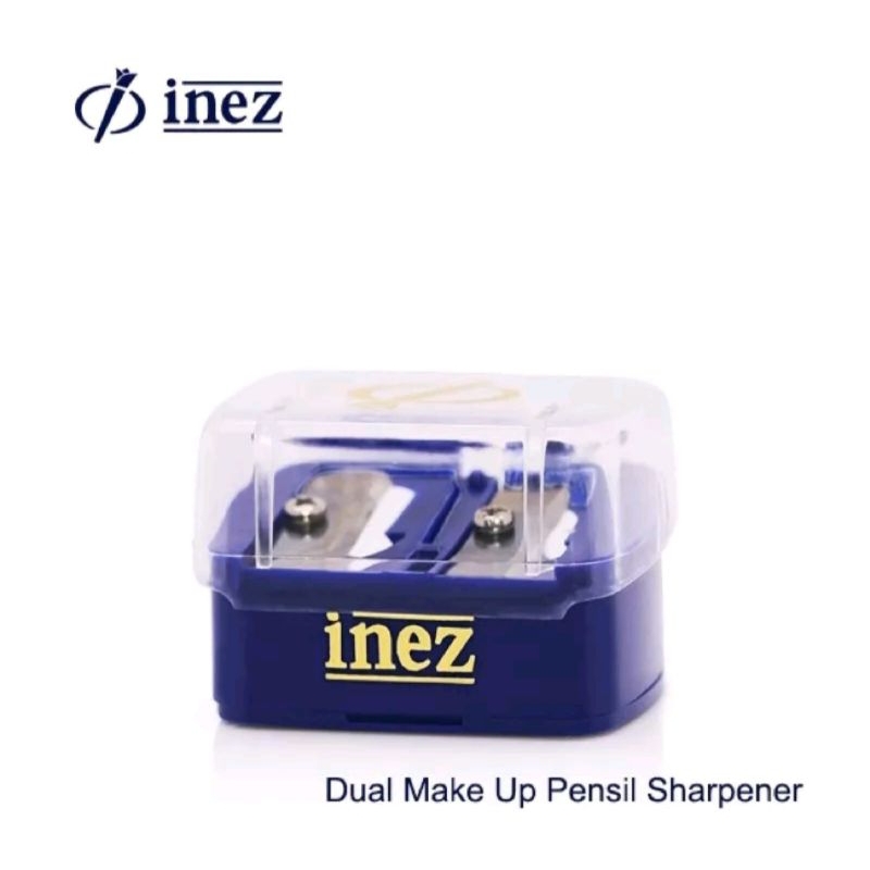 Inez rautan pencil/ dual make up pencil sharpener, rautan eye shadow pencil, rautan eyeliner/eyebrow