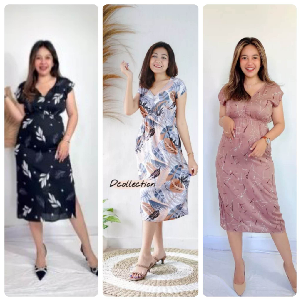 Dress Bali Manohara Motif Baru CATENA Fashion Wanita Terbaru Kekinian Daster Bali Rayon Premium Adem