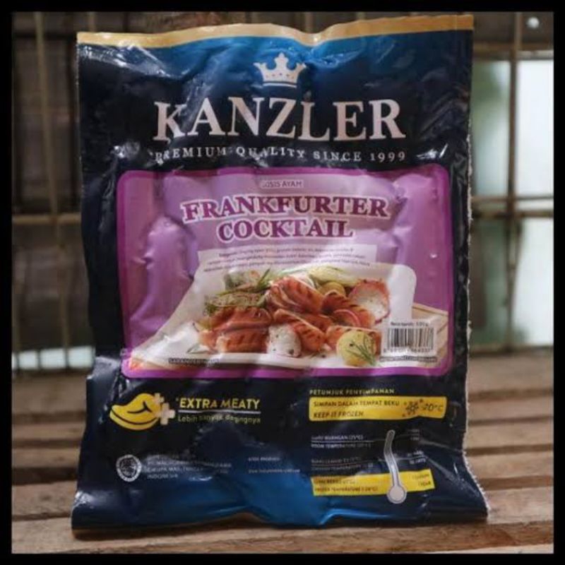 

Kanzler Frankfurter Cocktail 500 gr (Frozen Food)