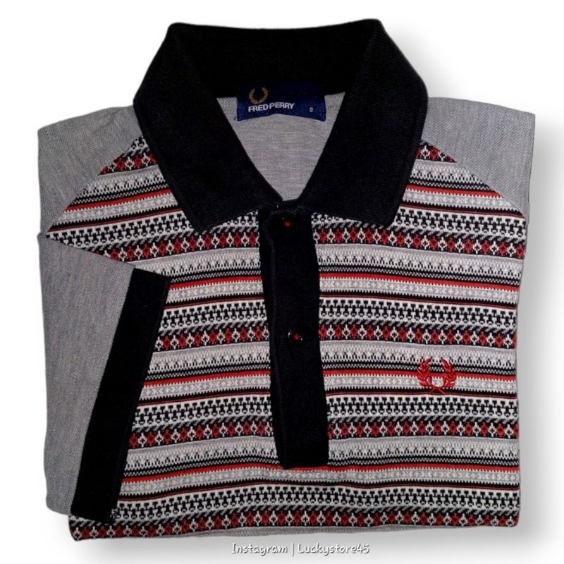 POLO SHIRT FRED PERRY NAVAJO MOTIF ORIGINAL