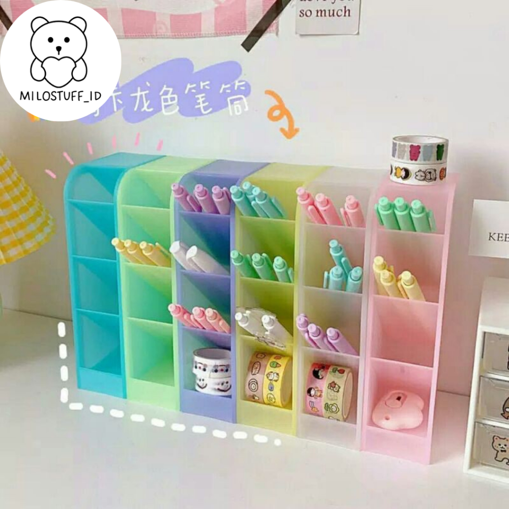 

[MILOSTUFF_ID] Tempat Pensil Warna Pastel Untuk Stationery--MS0063