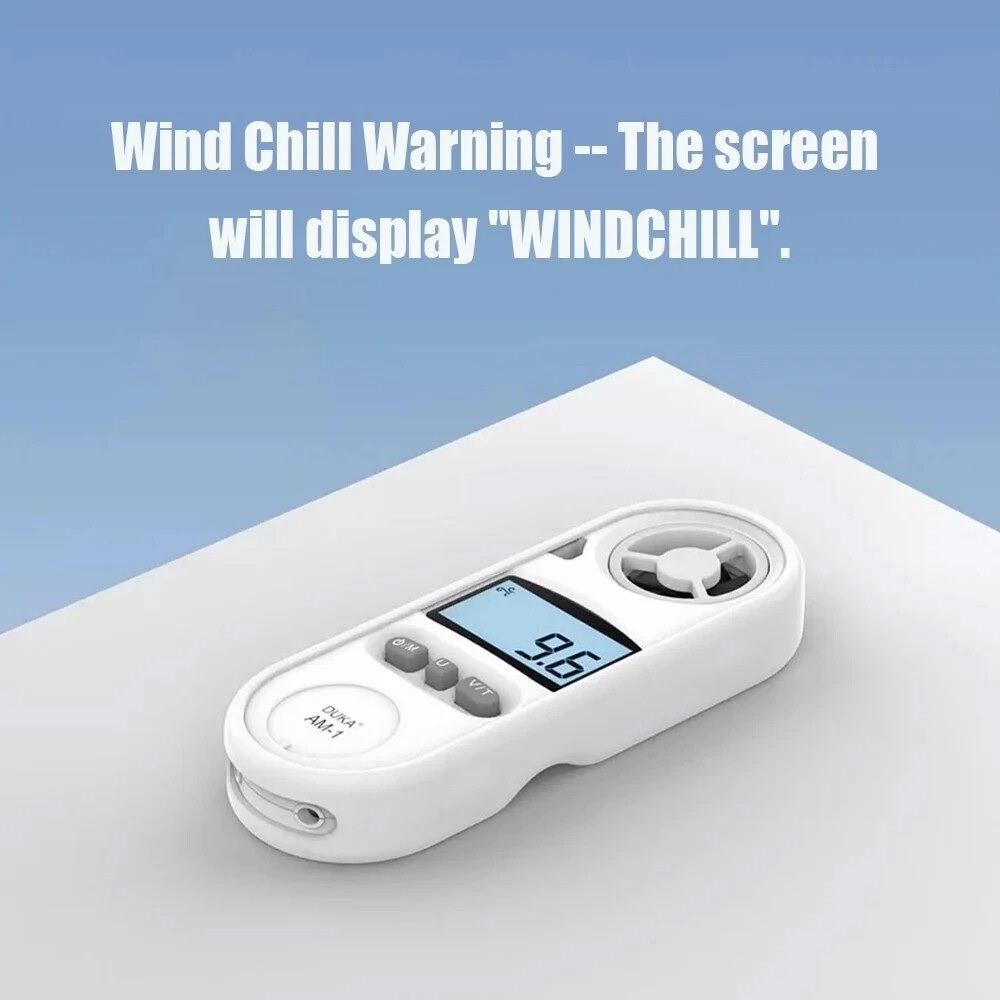 ATUMAN DUKA AM-1 Digital Anemometer - Alat Pengukur Kecepatan Angin