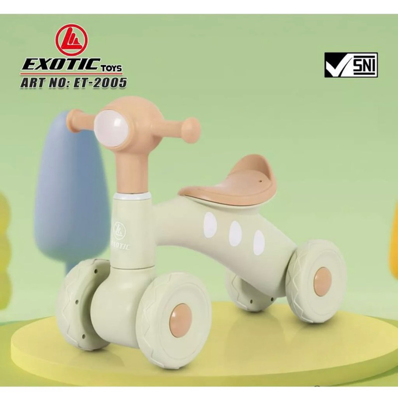 SEPEDA KESEIMBANGAN ANAK EXOTIC F106 F107 ET2131 ET2126 ET2120 ET2005 ET 2120 ET2128 Et 2128 ET 2131 aDA LAMPU DAN MUSIC