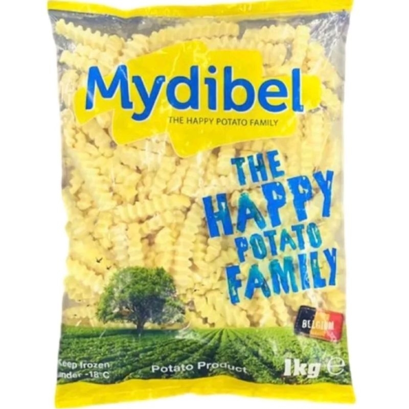 Mydibel Crinkle Cut 1 kg
