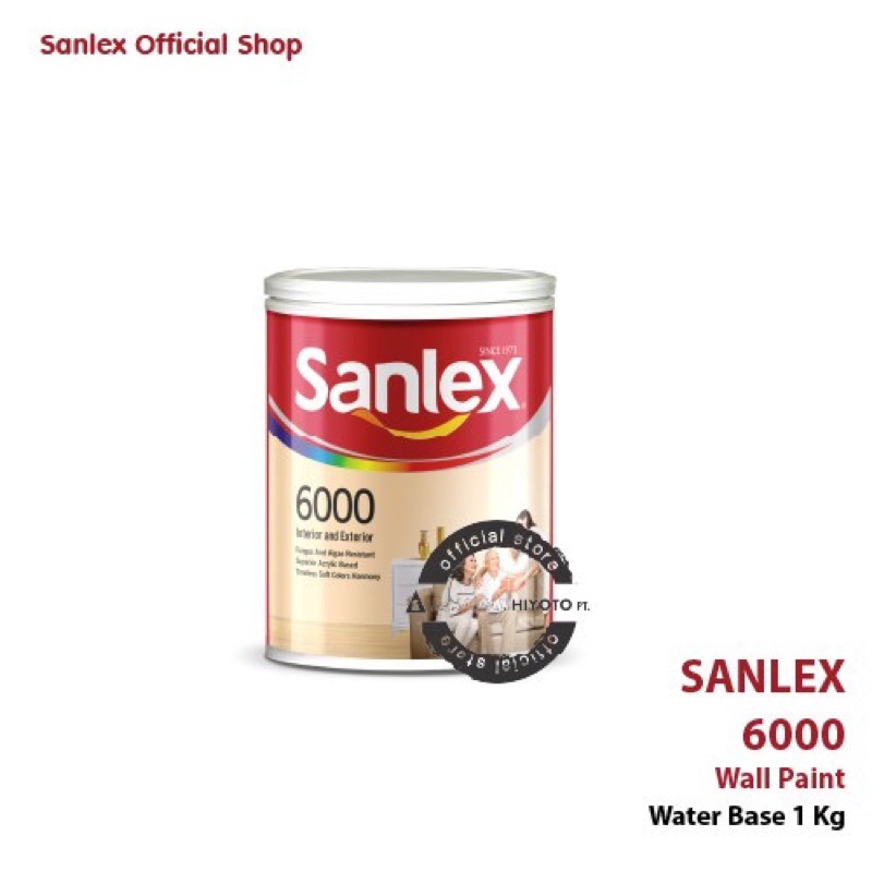 Sanlex cat tembok 1 kg