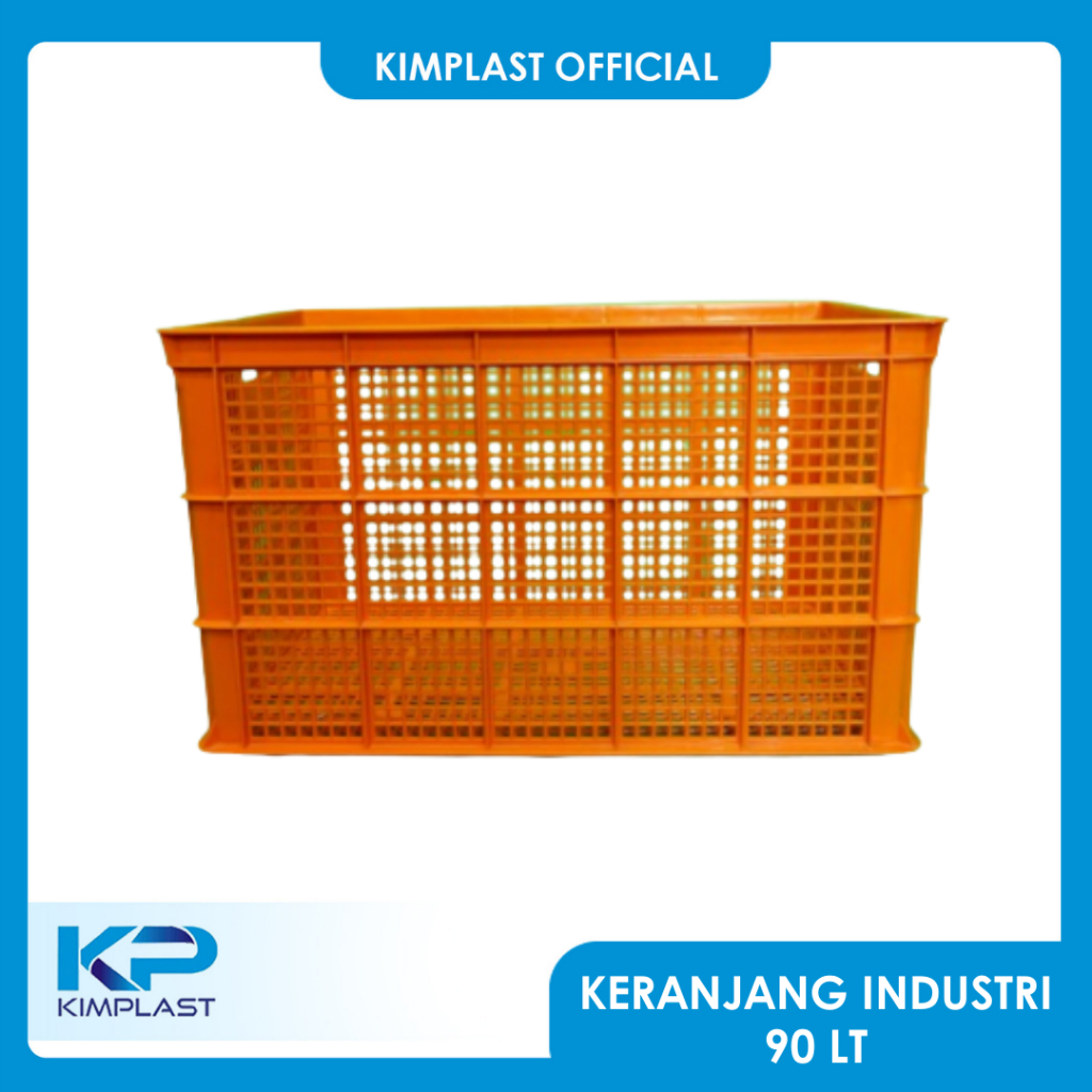 KIMPLAST Keranjang Industri 90 Lt/ Keranjang Industri/ Keranjang Dagang / Keranjang Serbaguna/ Keran
