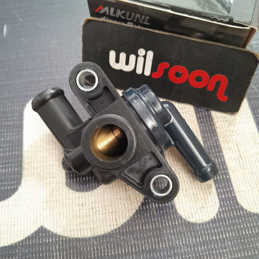 Termostat / Thermostat Assy Honda Vario 110 Lama / Karbu / Click 110 Old Mikuni