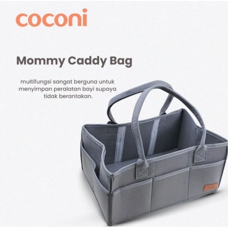 COCONI Multipurpose Caddy Bag / Diaper Onganizer Bag / Tas Organizer