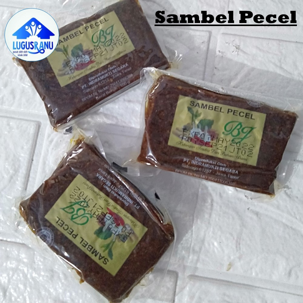 

Sambel Pecel Mendhes Pedas Enak Gurih Kemasan Praktis