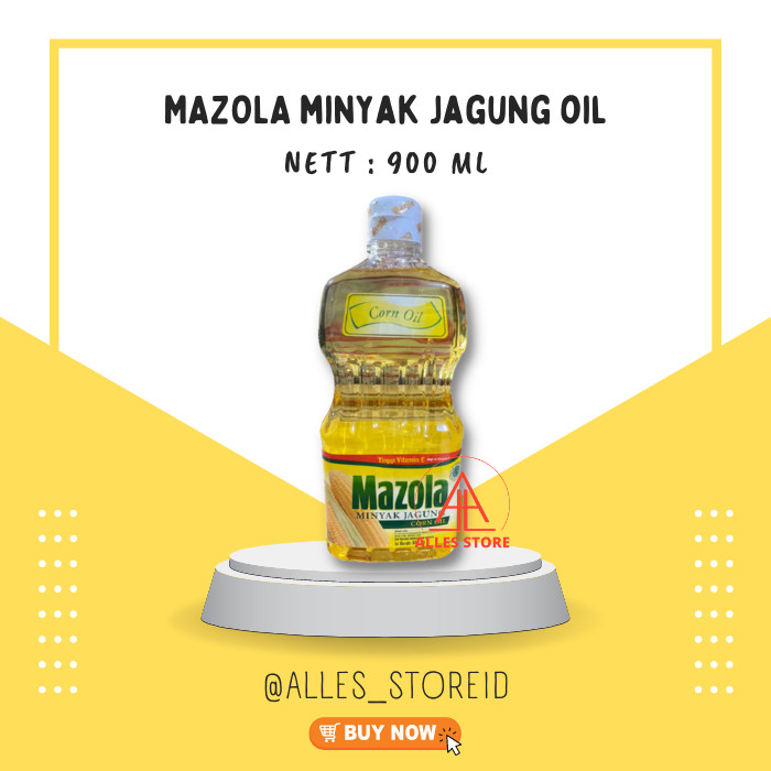 

Minyak Mazola Minyak Jagung Corn Oil 900 ml