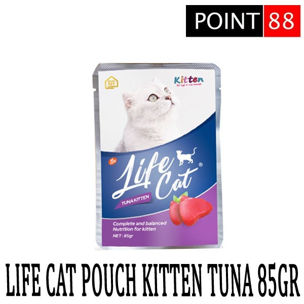 LIFE CAT Pouch Kitten Tuna 85gr