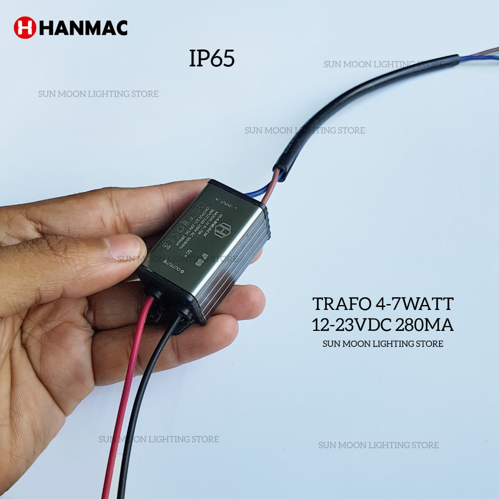 Trafo driver mini Led lampu panel 4-7W hpl downlight hanmac