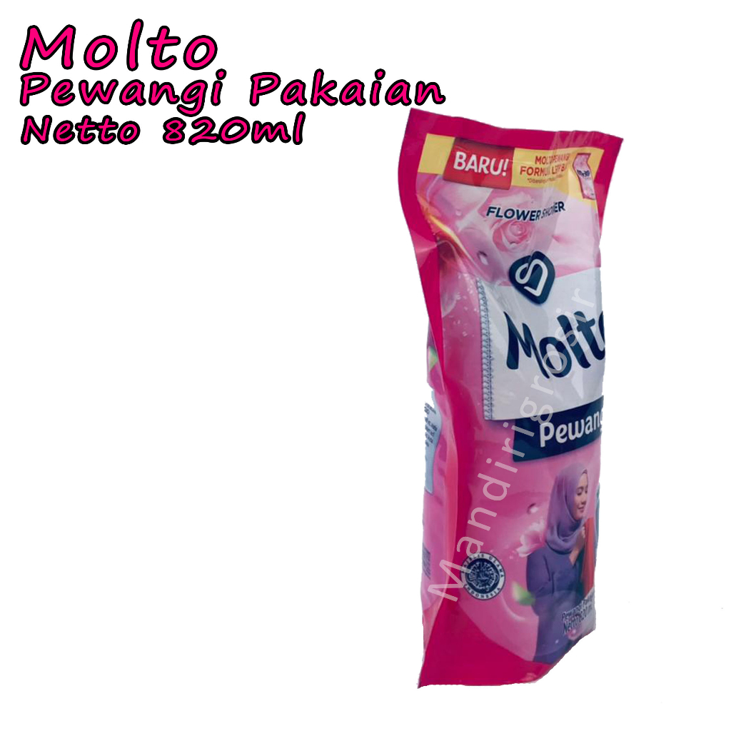 Pewangi Soft &amp; Fresh * Molto * Pewangi Pakaian * 780ml