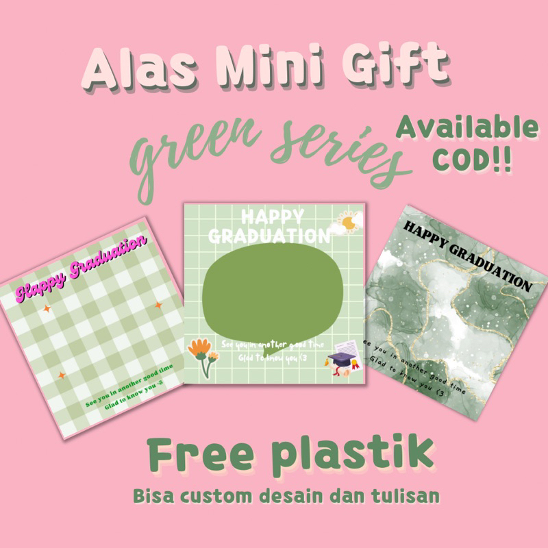 

Alas packaging Mini Gift / alas kado mini / alas packaging / FREE PLASTIK BISA CUSTOM