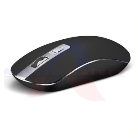 HP S4000 mouse wireless gaming silent click laptop pc macro original 2.4G 1600DPI dengan receiver-Usb /MOUSE HP WIRELESS free mousepad+baterai