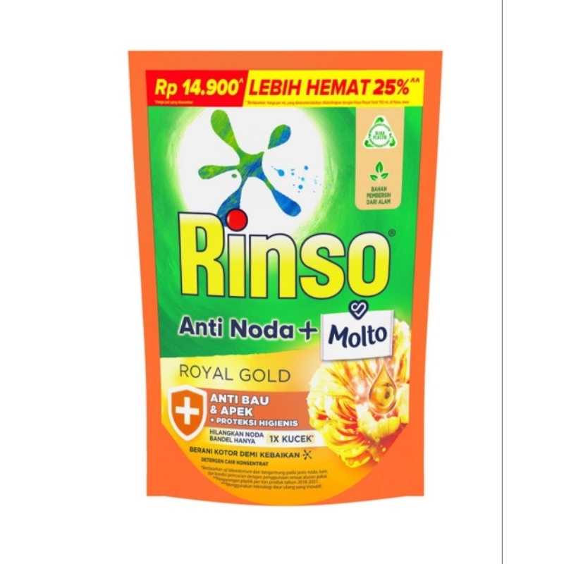 Rinso Liquid Anti Noda + Molto