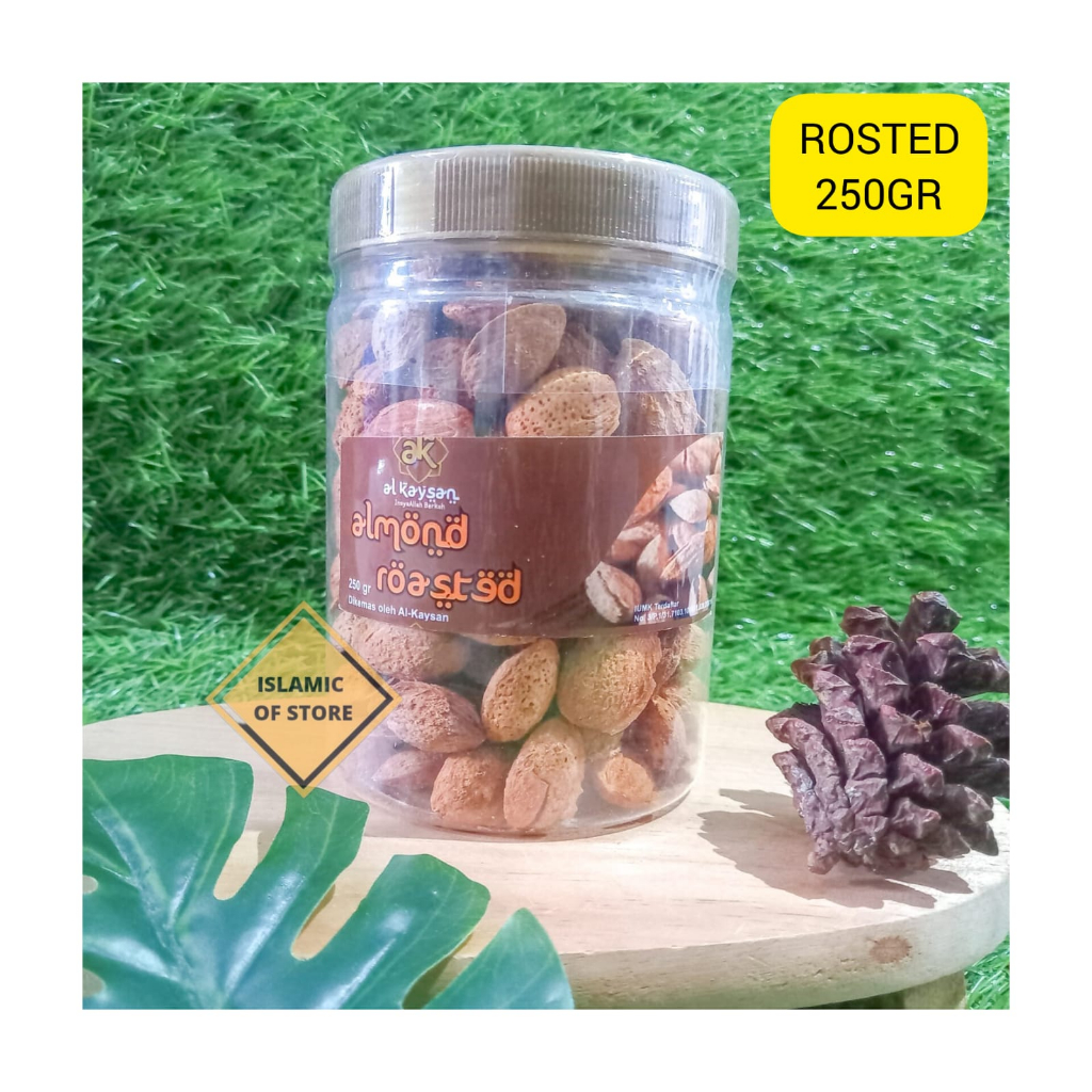 

Kacang almond roasted milk flavour 250 gr ORIGINAL TERMURAH HALAL