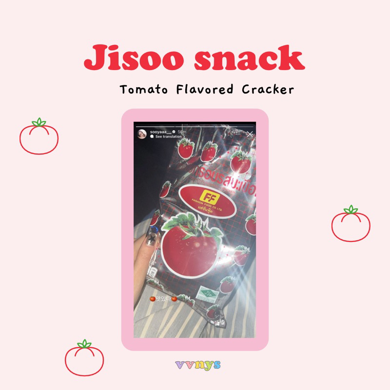 

SNACK TOMAT JISOO BLACKPINK
