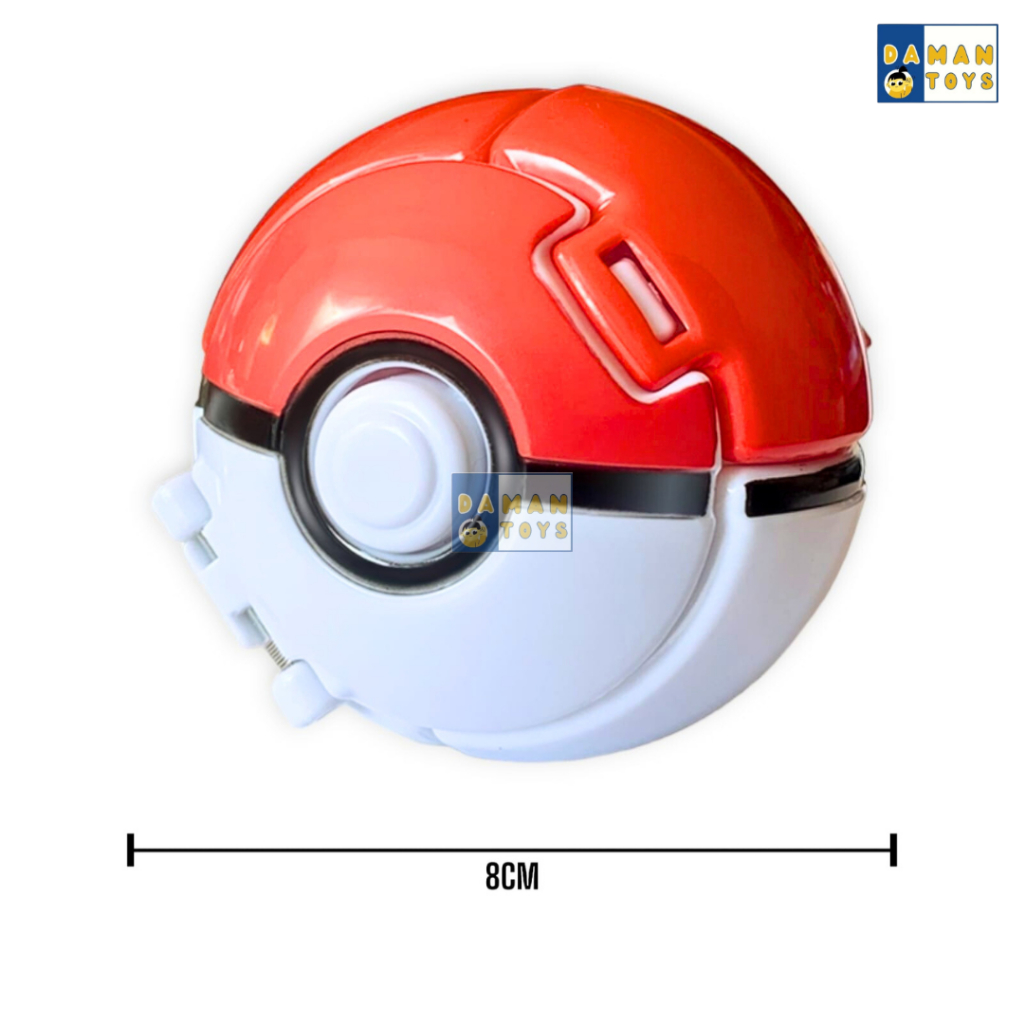 mainan bola pokemon moncolle pokedel z pikachu lucario pokeball