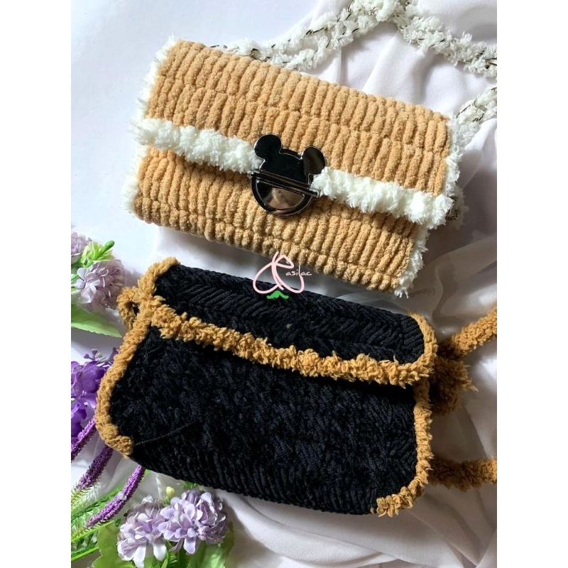 Tas kanvas plastik handmade (PO)