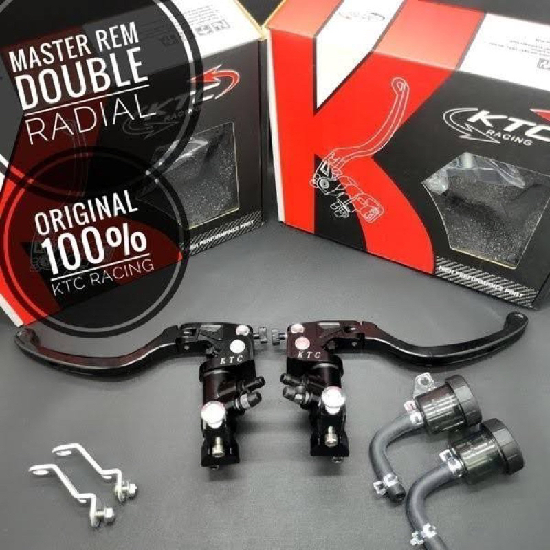 master rem ktc racing original 2 tabung kiri kanan for nmax pcx adv X-Max dll