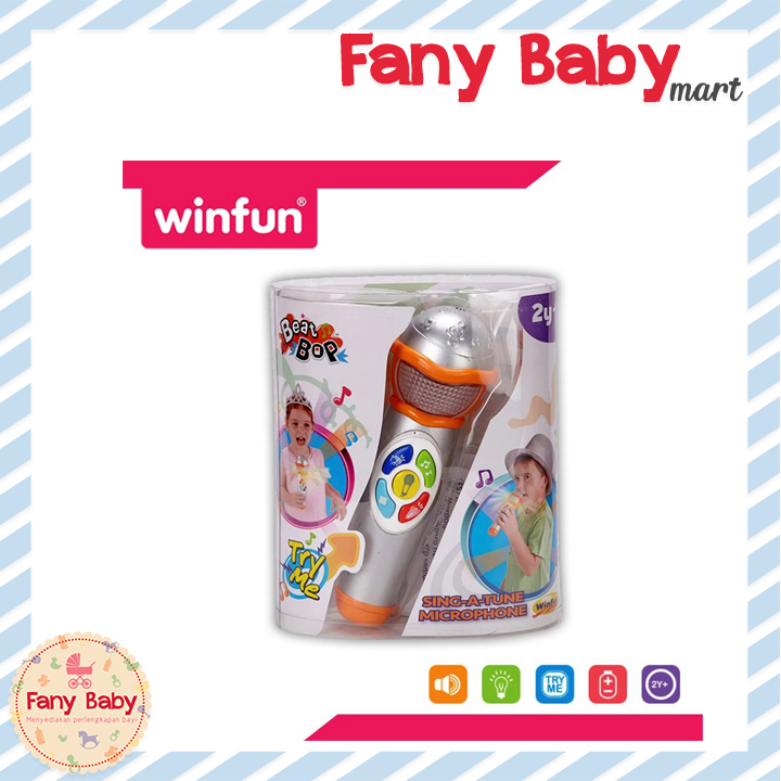 (PROMO DISC 50%) WINFUN SING-A-TUNE MICROPHONE 2052-NL