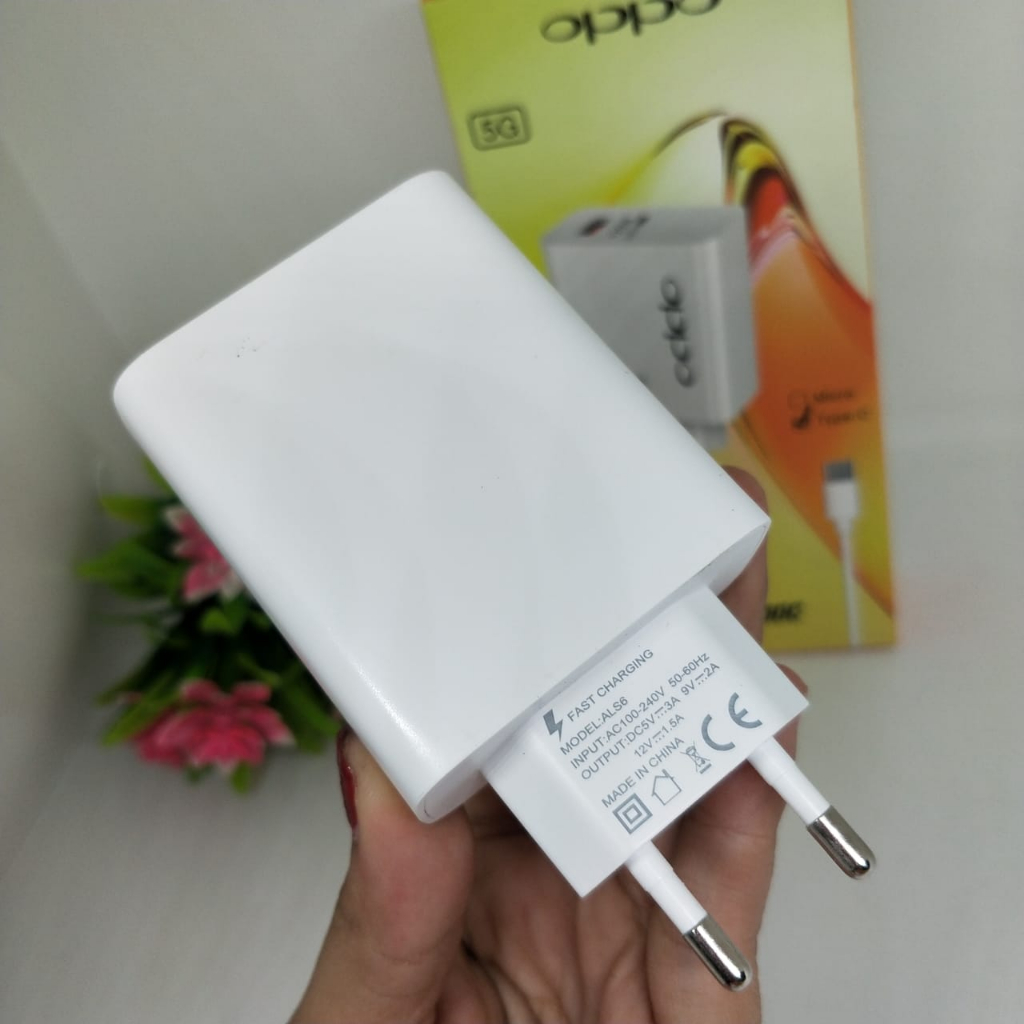 CHARGER OPPO RENO 8T 5G 120W SUPPORT FAST CHARGING &amp; VOOC ADAPTER + KABEL MICRO DAN TYPE-C