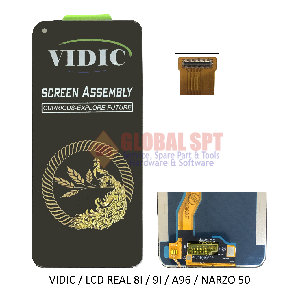 VIDIC / LCD TOUCHSCREEN REALME 8I / 9I / A96 / NARZO 50