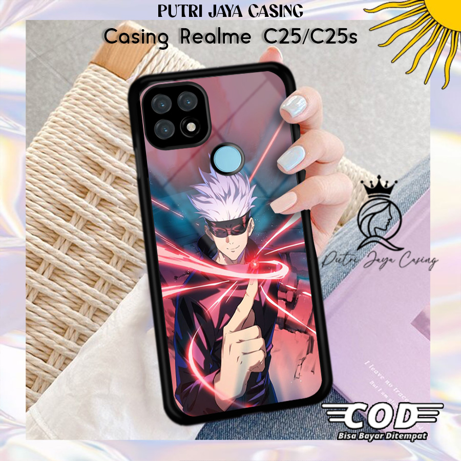 Case Hp Realme C25 C25s Casing Realme C25 C25s Motif ANIMEGOJO 02 Casing Terbaru Case Karakter Lucu 