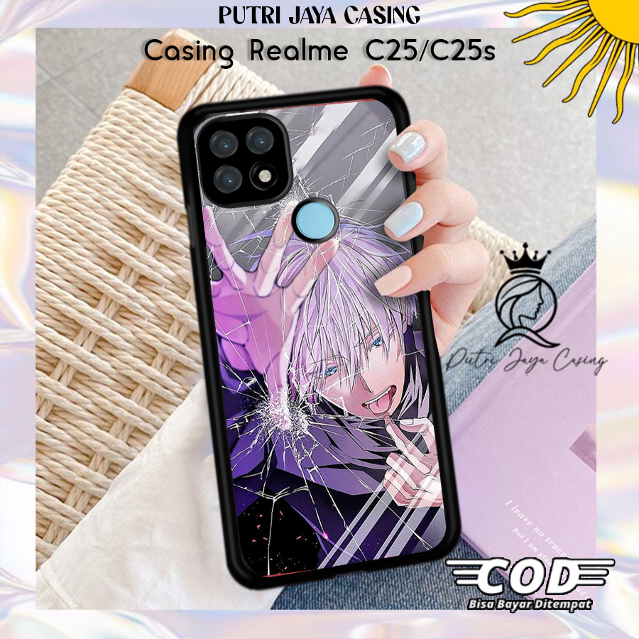 Case Hp Realme C25 C25s Casing Realme C25 C25s Motif ANIMEGOJO 03 Casing Terbaru Case Karakter Lucu 