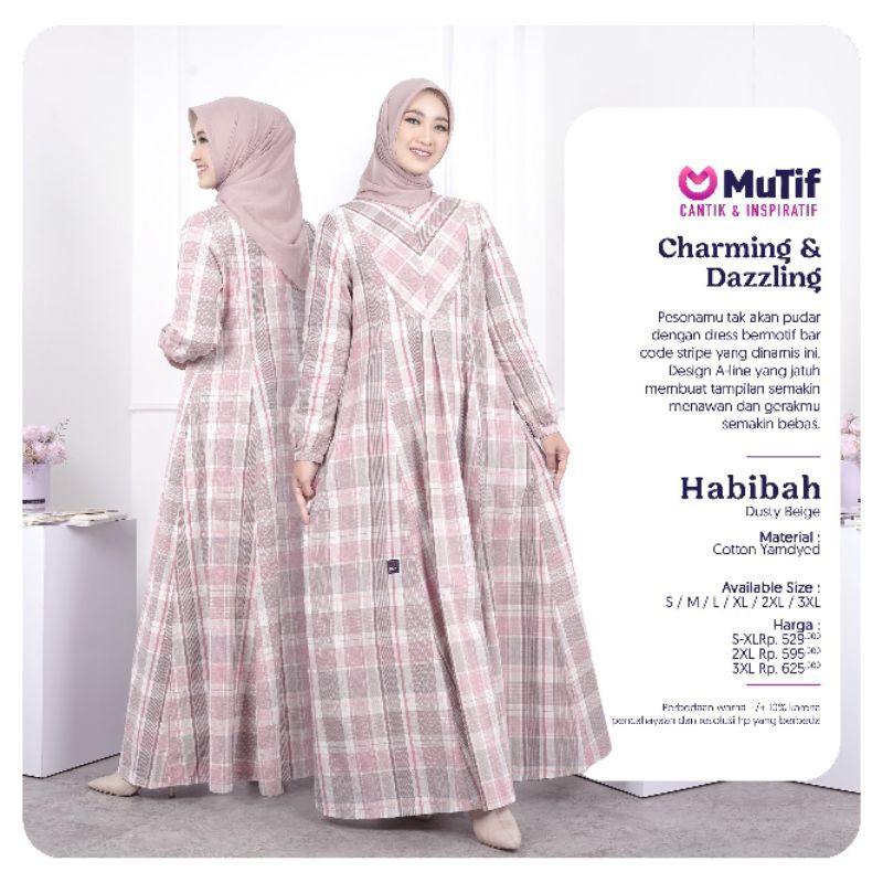 Gamis Mutif Habibah