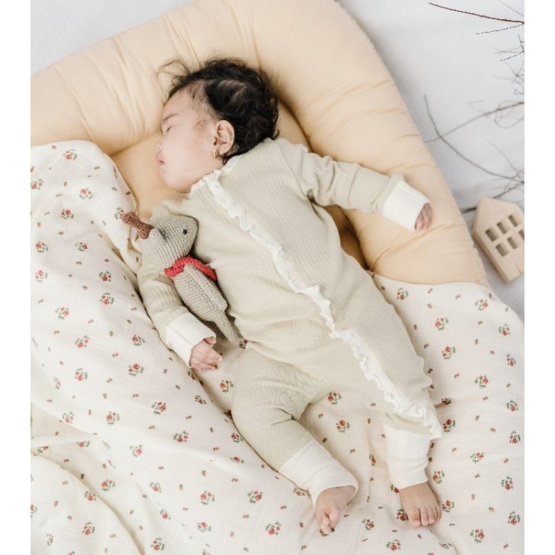 BOHOPANNA - SLEEPSUIT ZIPPER RUFFLE BOHOPANNA - SLEEPSUIT ANAK - SLEEPSUIT BAYI - BAJU TIDUR ANAK - BAJU ANAK