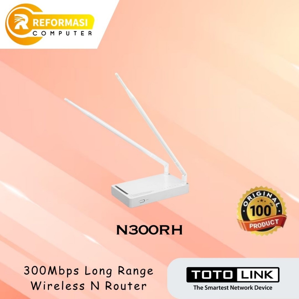 TOTOLINK  Range Wireless N300RH 300Mbps Long Range Wireless N Router