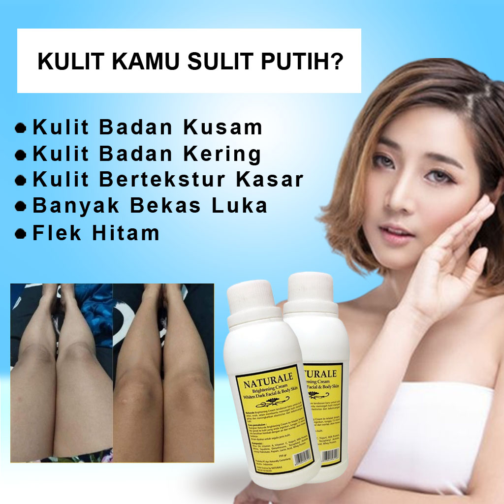 BLEACHING BADAN - BLEACHING NATURALE - PEMUTIH BADAN PERMANEN - PEMUTIH BADAN - BLEACHING