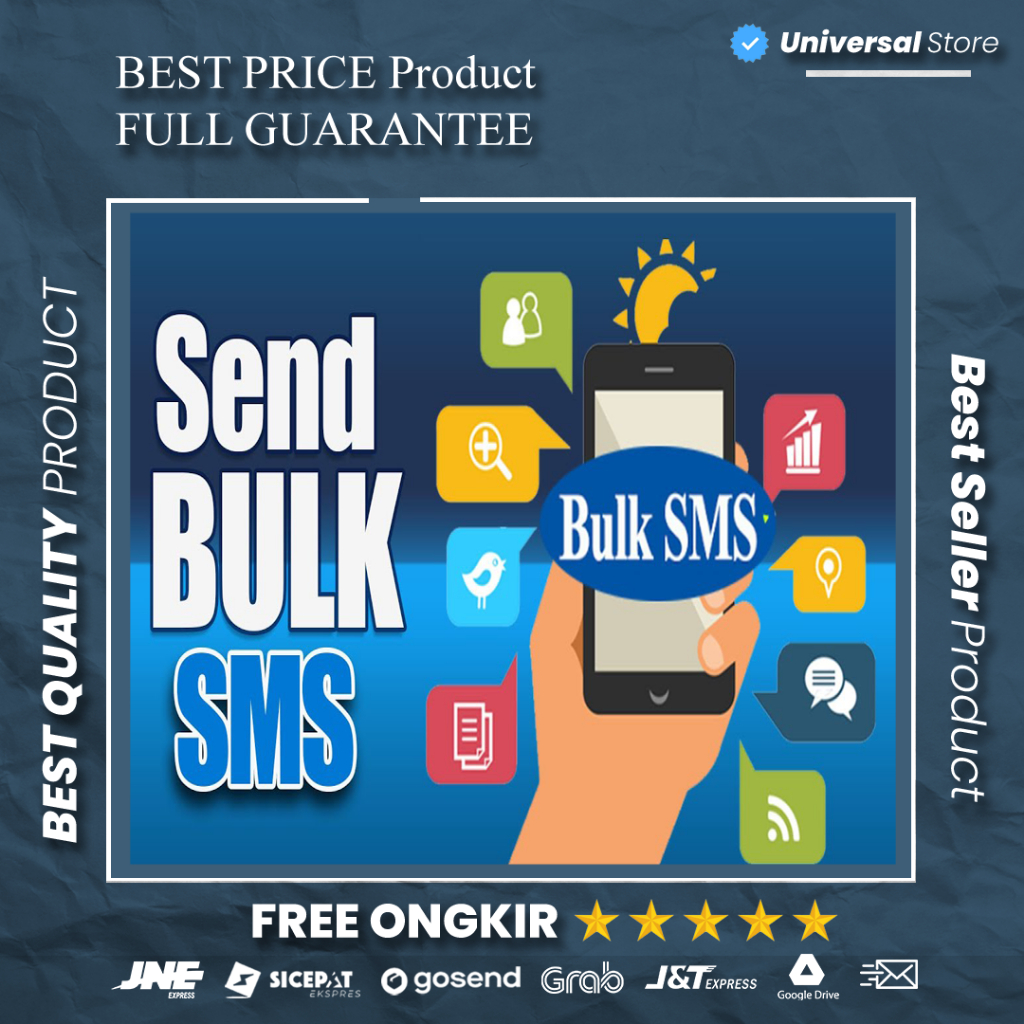 Program SMS Marketing Tools Promosi Auto Kirim Pesan SMS Secara Massal Blast Cell Broadcast Software