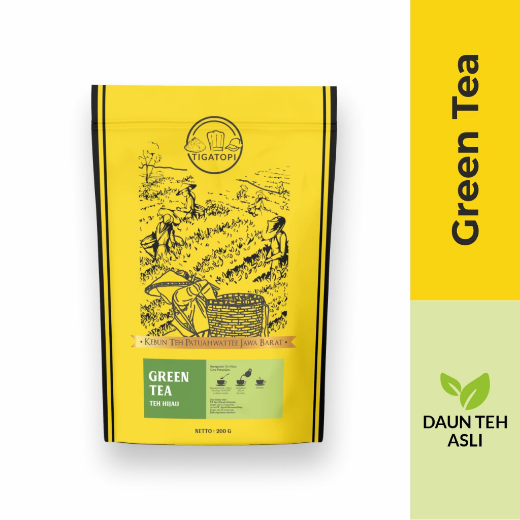 

TIGATOPI Green Tea 200 gr