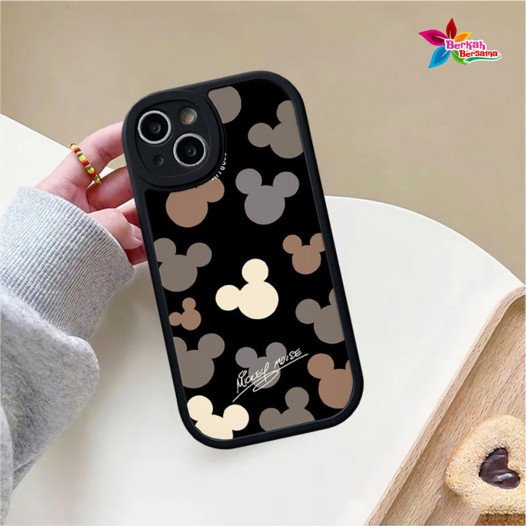 SS827 SOFT CASE SOFTCASE SILIKON ORIGINAL OVAL MICKEY MOUSE FOR SAMSUNG A14 A20 A30 A20S A24 A32 A33 A34 5G A50 A50S A30S A51 A52 A53 A54 A750 A7 2018 A22 BB8505