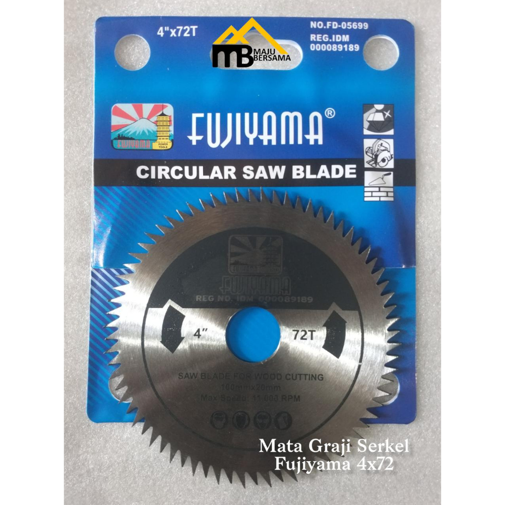 MATA GRAJI SERKEL FUJIYAMA 4X72 MATA GERINDA CIRCULAR FUJIYAMA 4X72 T