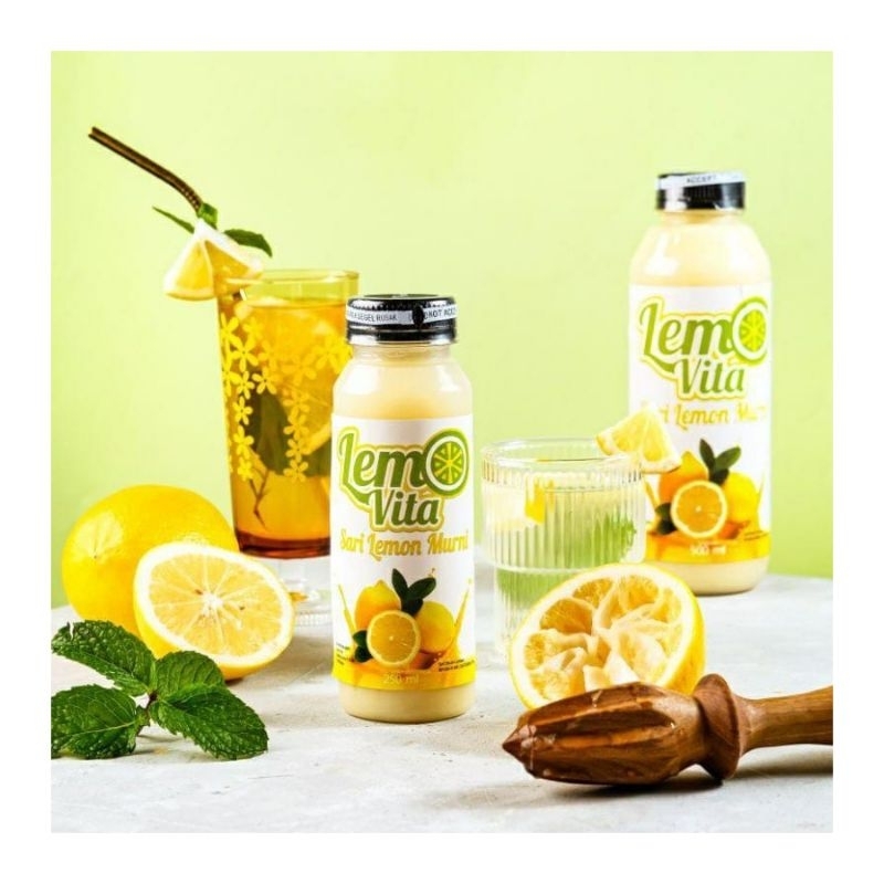 

Lemovita 100% Perasan Sari Jus Lemon Murni PRAKTIS dan HEMAT Ukuran 250ml