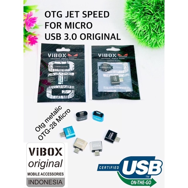 OTG JETSPEED FOR MICRO OTG28 OTG VIBOX METALIC TO SMARPHONE MICRO BY SMOLL