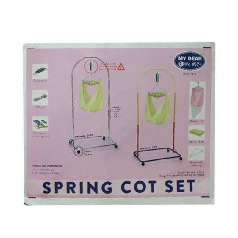 MY DEAR TIANG AYUNAN KOMPLIT - AYUNAN BAYI CHROME STAINLESS