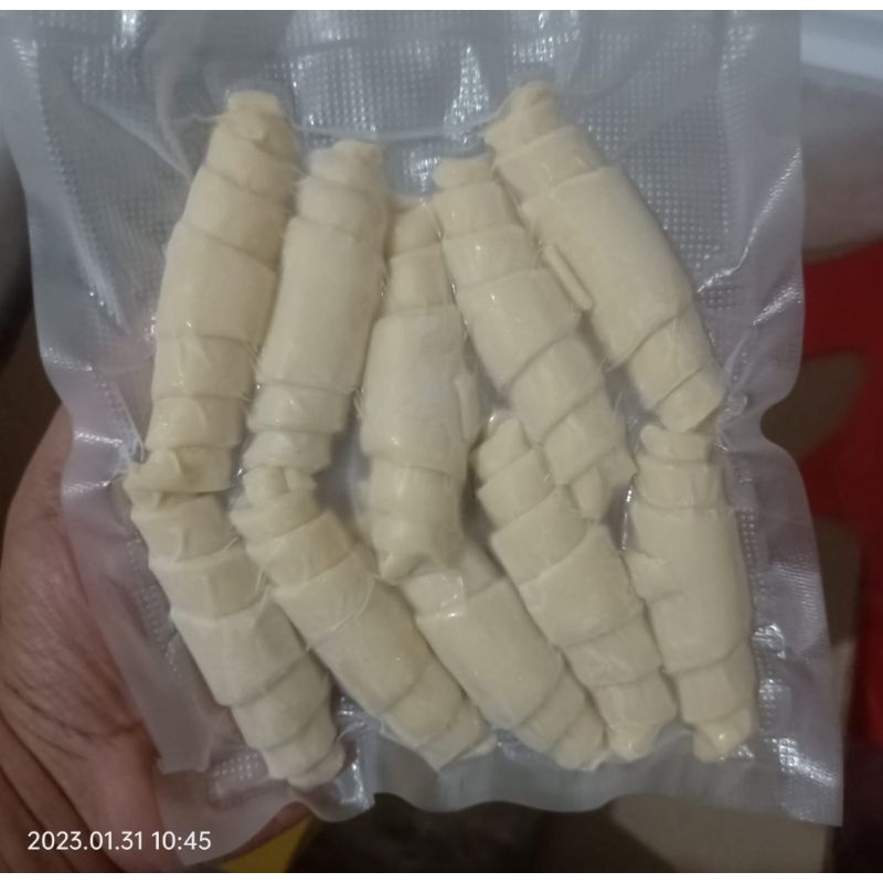 Plastik Vacum Croissant Kapasitas 10-12 pcs