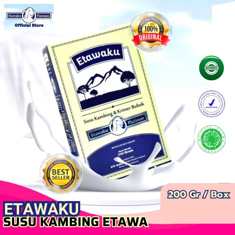 

Susu Etawa Platinum Susu Kambing Etawaku Obat Nyeri Lutut dan Sendi Original 200 Gr - Susu Etawa Obat Nyeri Tulang Dan Sendi Asli