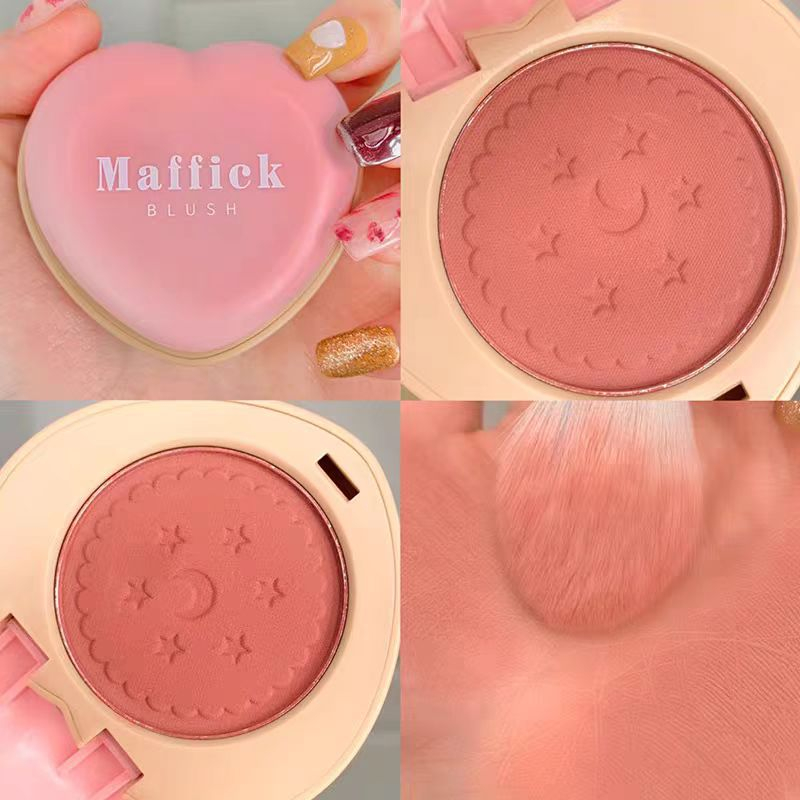 (Hello Girl)D25  Etude House Heart Cookie Blusher Terbaru Gaya Korea Import