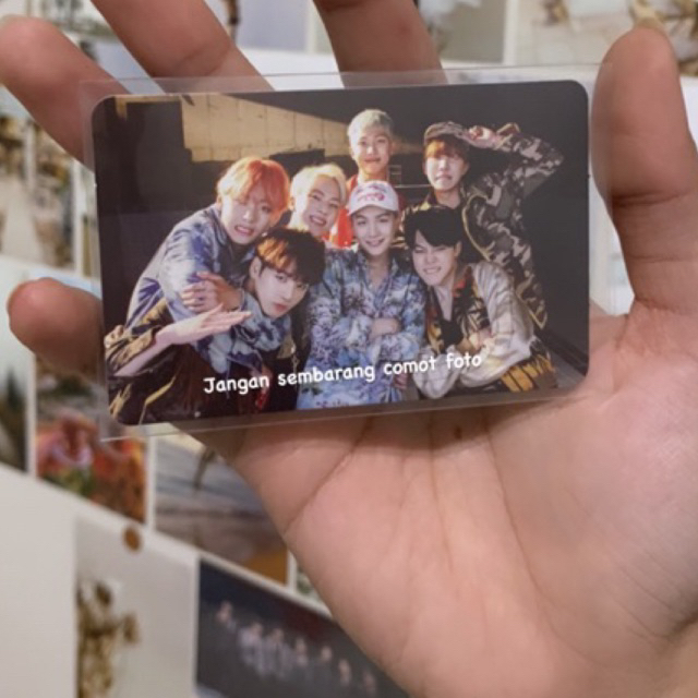 Photocard Memories BTS 2016 FIRE