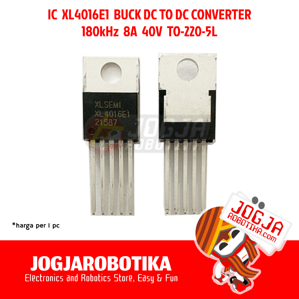 IC XL4016E1 XL4016 TO-220-5 BUCK PWM STEP DOWN DC TO DC CONVERTER 180kHz 8A 40V