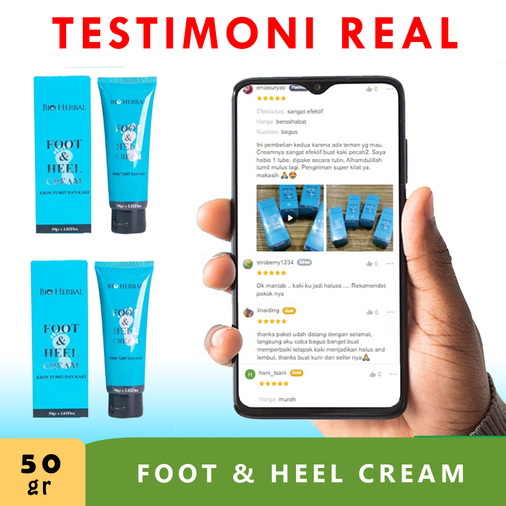 Obat Kaki Pecah Dan Kering Foot Cream Penghalus Tumit Kaki Cream Kaki Pecah2 B10A