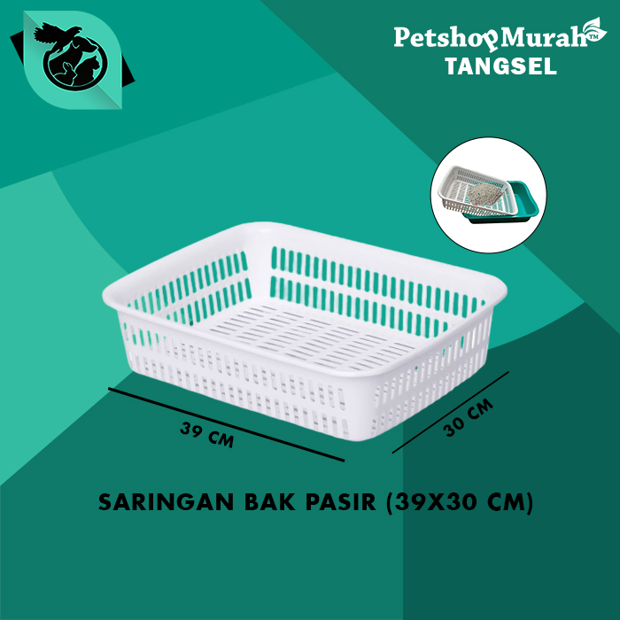 Saringan Bak Pasir kucing Cat Litter Box