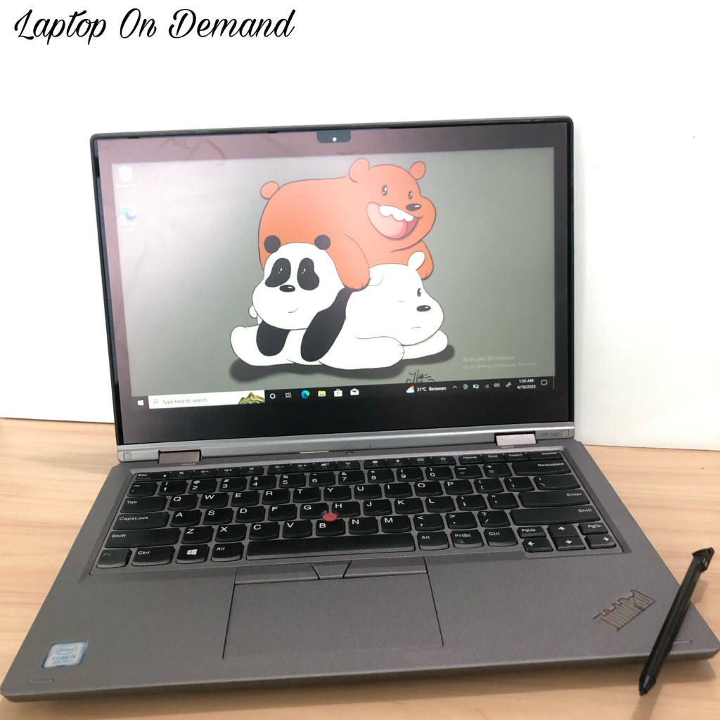 Laptop Lenovo Yoga L380 L390 Core I5/I7 Gen 8 Touchscreen - Layar 13 Inch SUPER MURAH DAN MULUS